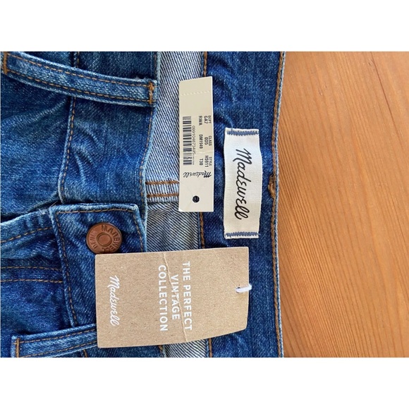 Madewell  NWT The Perfect Summer Jean Destructed Edition.  Sz 30 Tall - Picture 6 of 6